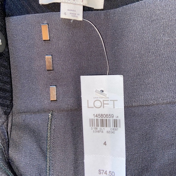 LOFT Size 4 Marisa Trouser NWT - Picture 2 of 4